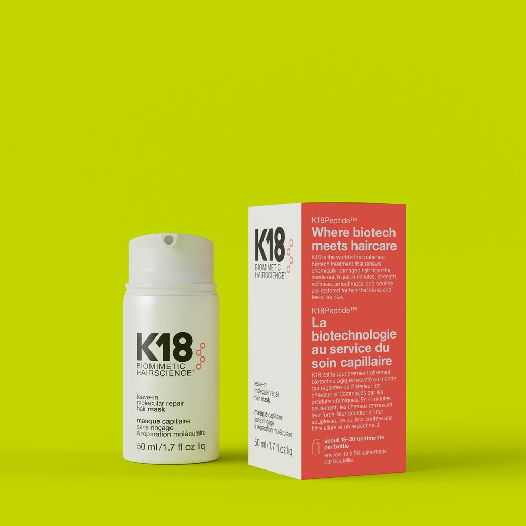 Masque K18 Molecular Repair  Réparation Cheveux 4 min