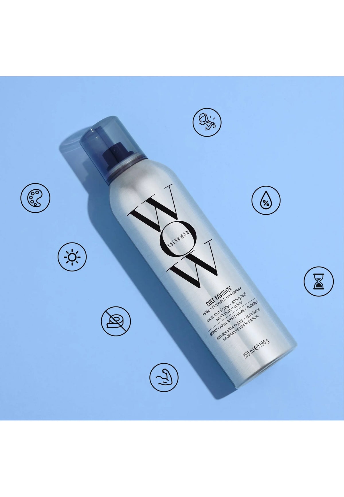 Color Wow Cult Favorite — Laque Fixation Souple & Brushable