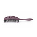 Brosse démêlante violette adaptée aux cheveux fragiles et sensibles