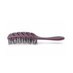 Brosse démêlante violette adaptée aux cheveux fragiles et sensibles
