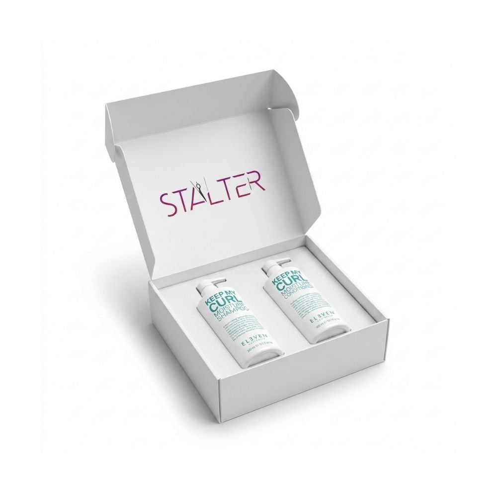 Coffret Stalter Eleven Australia Keep My Curl avec shampoing et après-shampoing hydratants pour cheveux bouclés