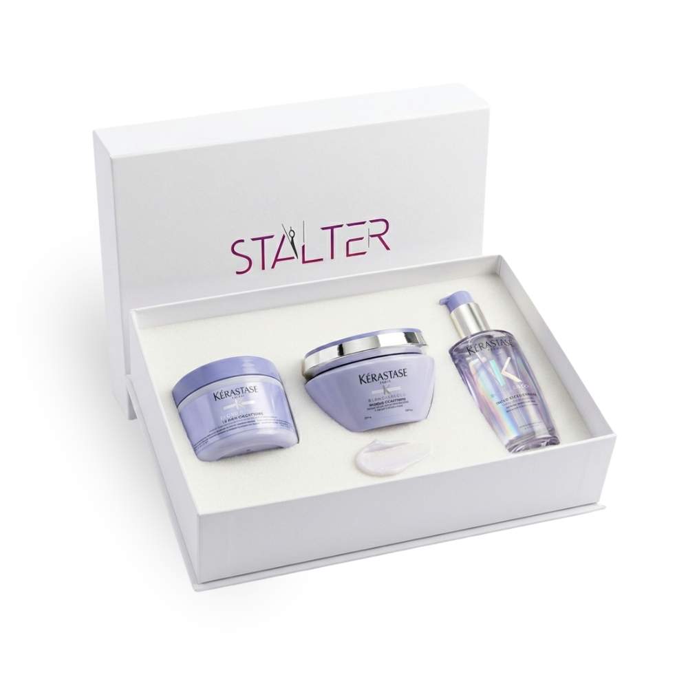 Coffret premium Stalter avec soins Kérastase Blond Absolu