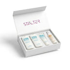 Coffret Stalter avec shampoing, après-shampoing, crème boucles et spray texturisant