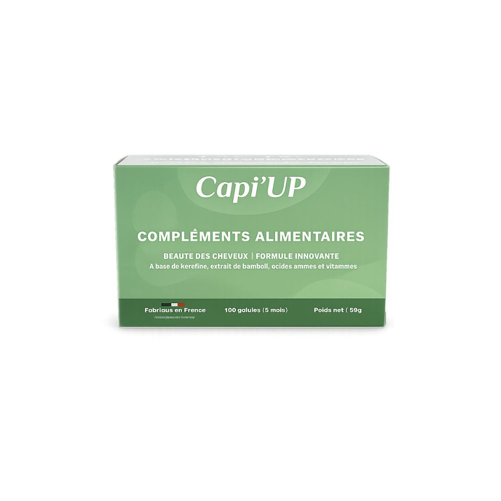 Complément alimentaire Capi’Up pour renforcer les cheveux, favoriser la pousse et améliorer la beauté capillaire