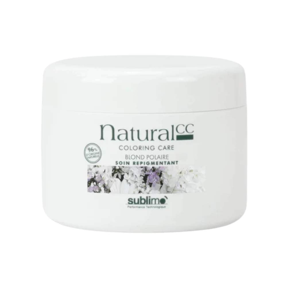 Soin repigmentant blond polaire pour cheveux blonds froids