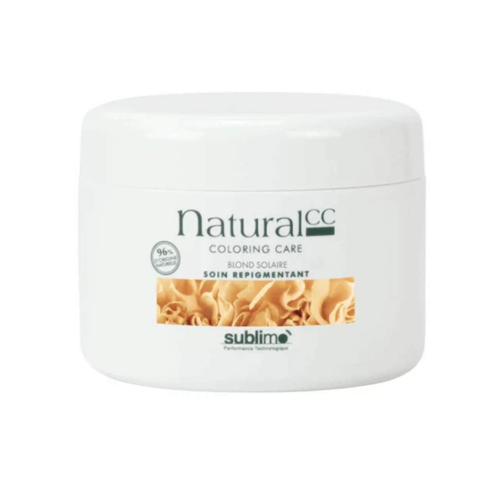 Soin repigmentant blond solaire pour cheveux blonds lumineux