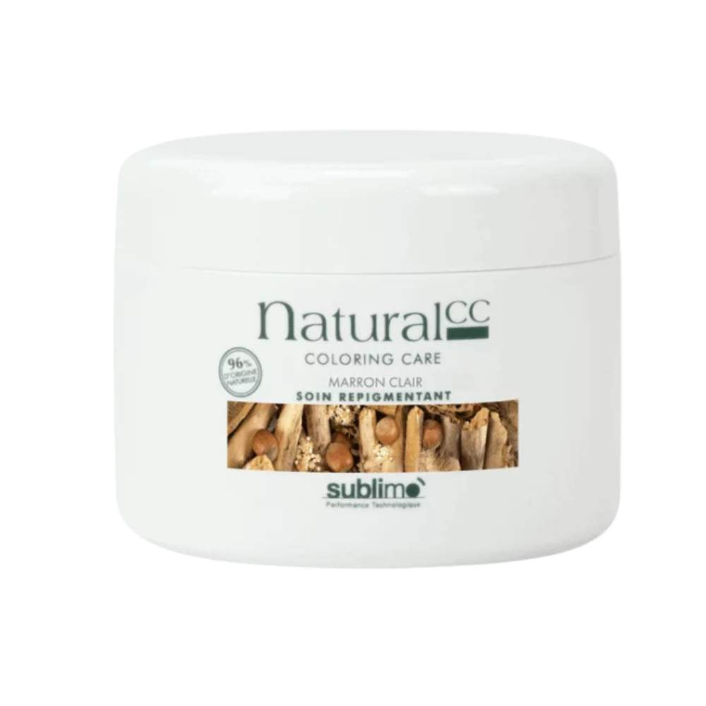 Soin repigmentant marron clair pour raviver cheveux bruns clairs