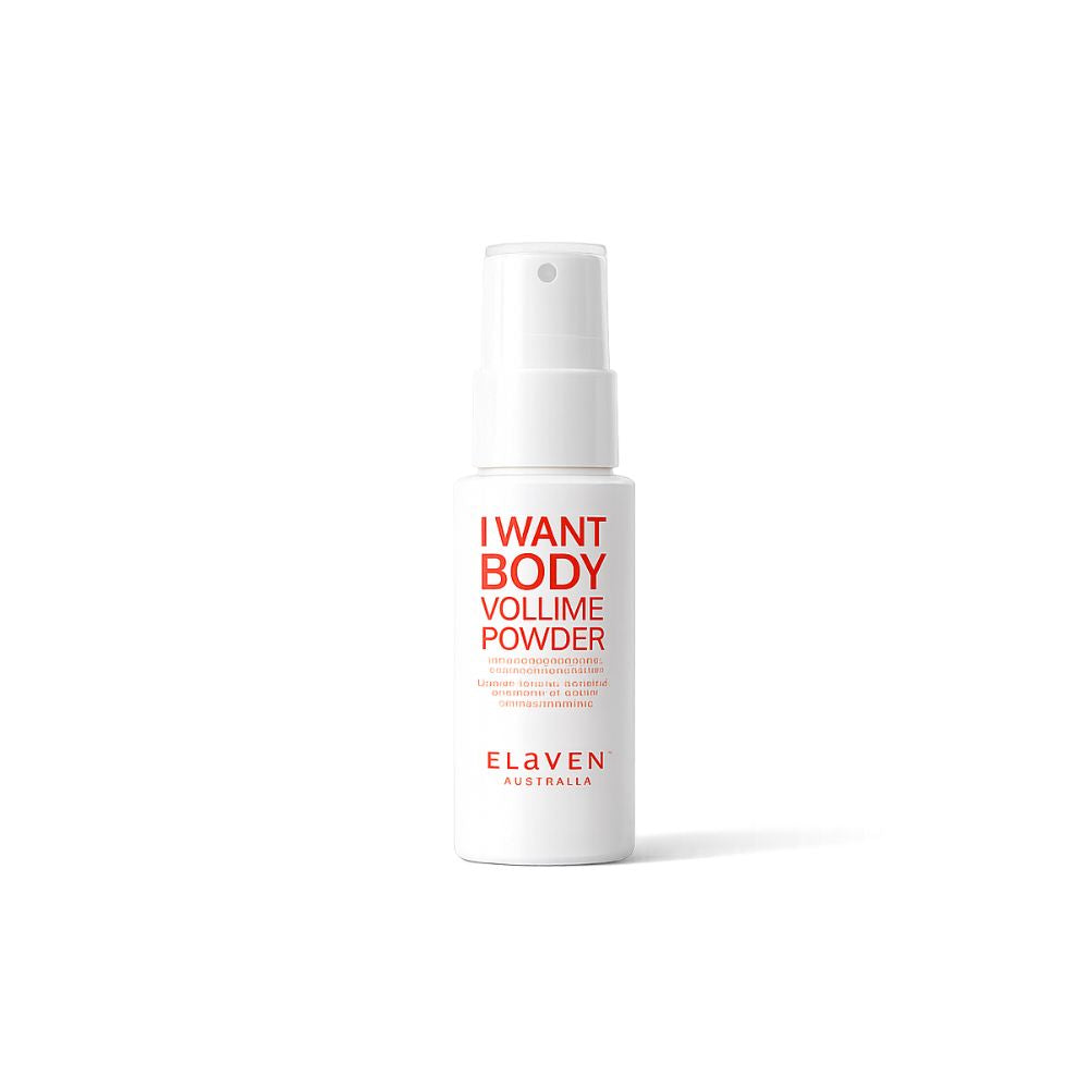 Poudre volumisante Eleven Australia I Want Body pour donner du volume instantané aux cheveux fins