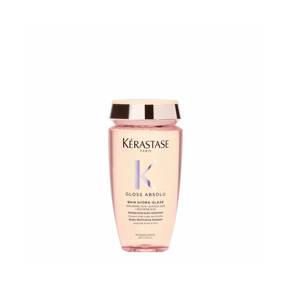 Shampoing hydra-illuminant Kérastase Gloss Absolu pour cheveux brillants, souples et protégés des frisottis