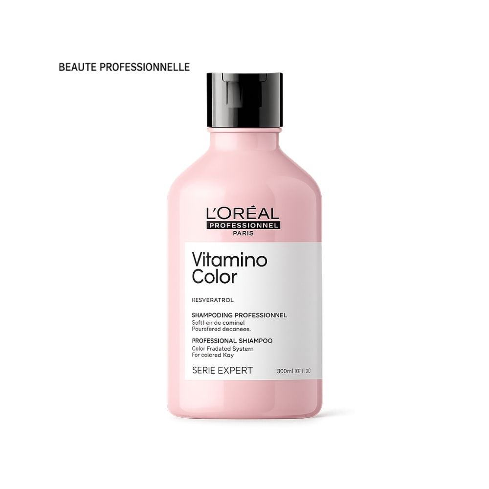 Shampoing professionnel L’Oréal Vitamino Color pour protéger la couleur, nourrir et illuminer les cheveux colorés