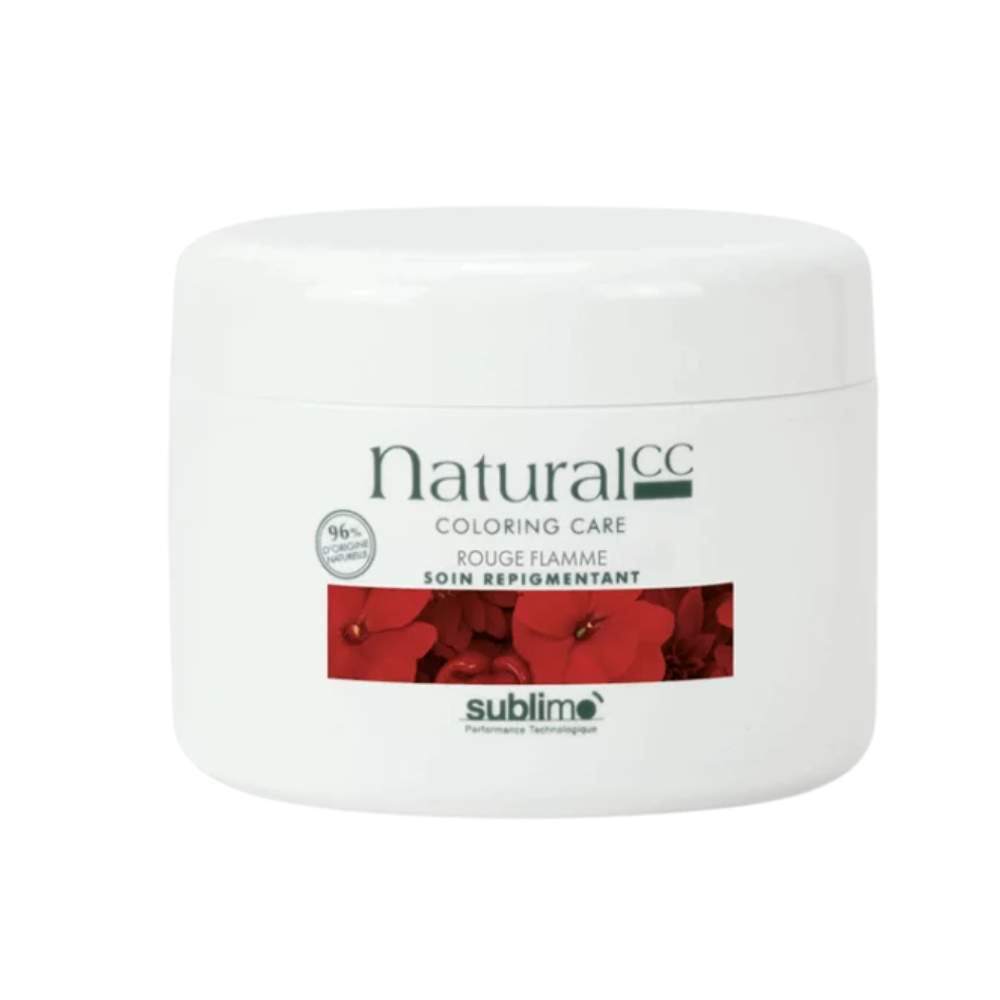 Masque repigmentant rouge pour cheveux colorés intensifiés