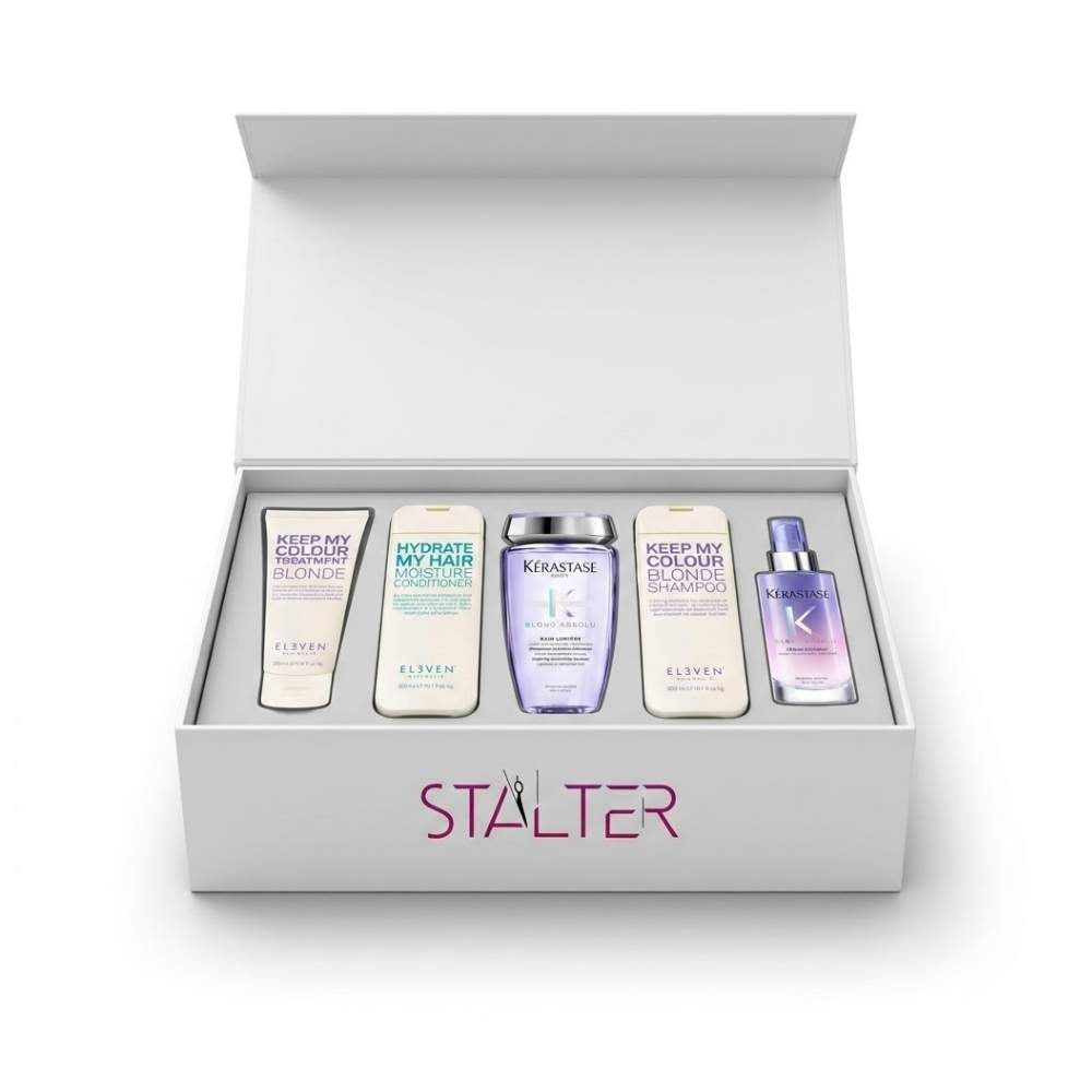 Box Cheveux Blonds – Routine complète réparatrice & anti-jaunissement