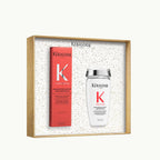 Coffret Kérastase Première : Concentré + Bain Décalcifiant Réparateur. -93% de casse, +96% de réparation dès 1 usage. Pour cheveux abîmés. Stalter.
