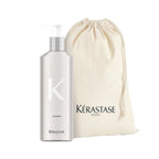 Bouteille aluminium rechargeable Kérastase offerte Le Bain avec pochon